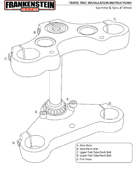 raked triple tree installation guide